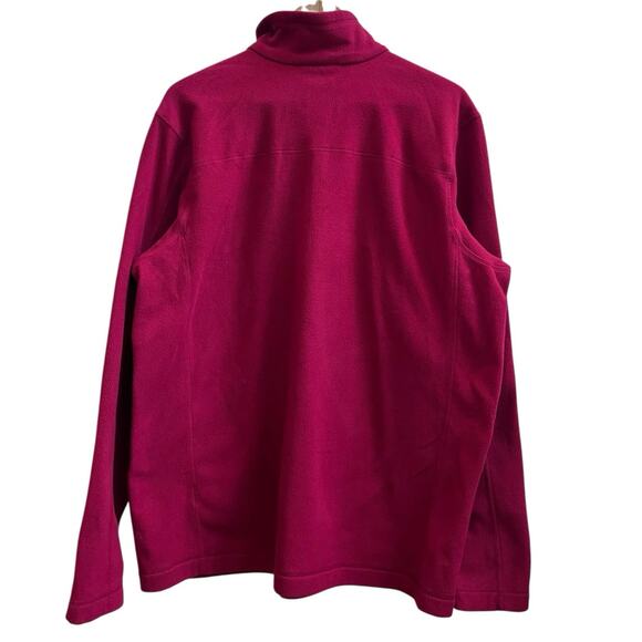 Patagonia Worn Wear Men’s Red Micro D Pull Over Sweater Size XL Style 26176 - Picture 3 of 11